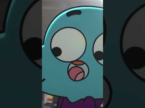 What do you call Gumball’s art project? A meow-sterpiece! #gumball #cartoonnetwork #shorts