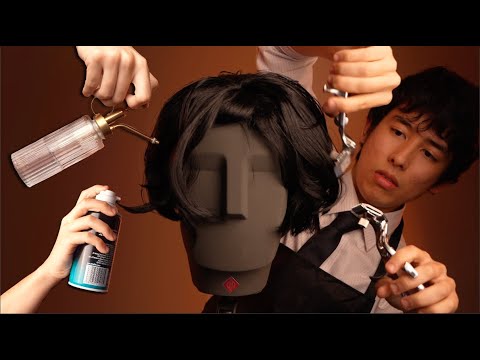 ASMR Real Haircut for Sleep 😴💈(4K)