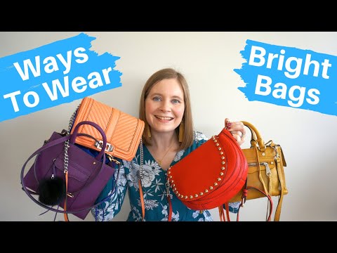 How To Wear Bright Bags (With Outfit Examples!)