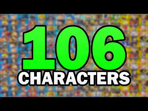 Smash Ultimate with OVER 100 PLAYABLE CHARACTERS!