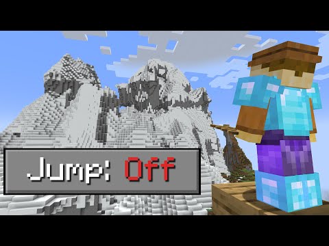 Minecraft 100 Days, but I CAN'T JUMP