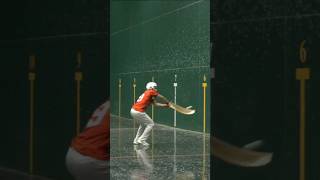 PERFECT PICKED SERVE + 2 WALL 🔒👏 #jaialai #battlecourt #miami #sports #highlights