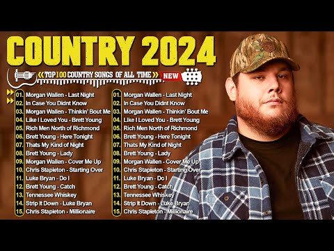 Country Music Playlist 2024 ✨ Luke Combs, Morgan Wallen, Brett Young, Kane Brown, Jason Aldean