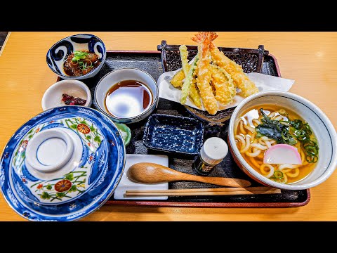 How to Make Tempura and Assorted Fried Dishes at a Udon Restaurant in Kyoto