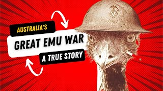 The GREAT EMU WAR - A True Australian tale. Told by comedian Monty Franklin