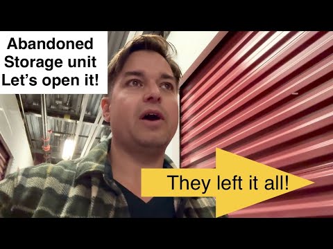 Abandoned storage unit! What will we find inside?!?