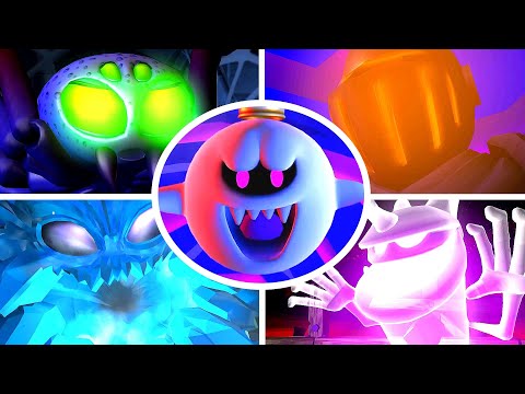 Luigi's Mansion 2 HD - All Bosses (3 Star Rank + No Damage)