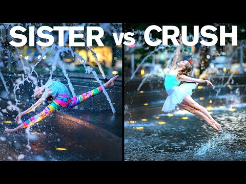 CRUSH vs Her SISTER Epic Photo Challenge