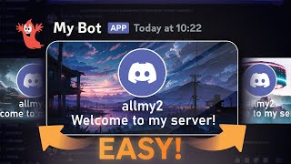 How To Make A Simple FREE Discord Welcomer Bot WITHOUT any Coding! 🤖