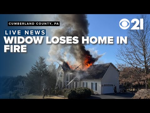 LIVE | Widow loses home in fire