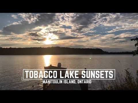 Sunsets on Manitoulin Island, Ontario