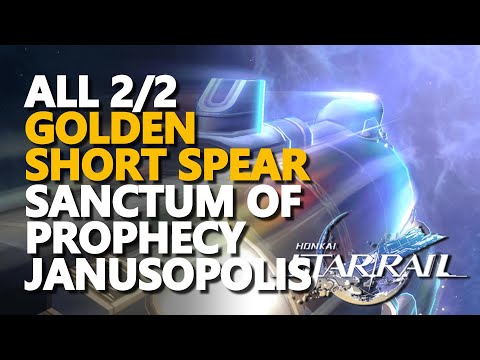 All Sanctum of Prophecy Janusopolis Golden Short Spear Honkai Star Rail