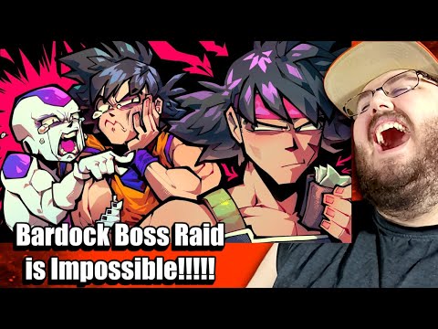 DBFZ - Bardock Boss Raid Is Impossible?? - FUNNY MOMENTS LYTHERO REACTION!!!