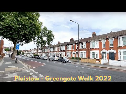 Plaistow - Greengate Walk 2022 | 4K HD | East London | Here We Go