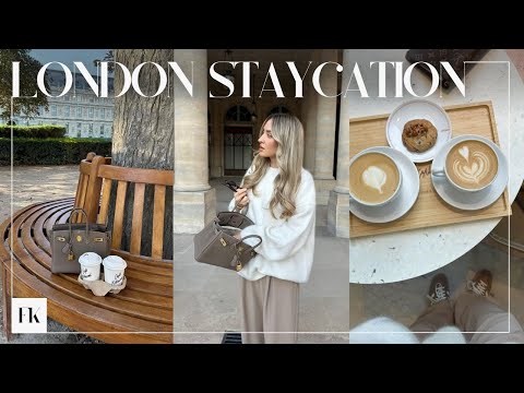 LONDON STAYCATION, SHOPPING IN HARRODS, LIFE CATCH UP! | VLOG | Freya Killin