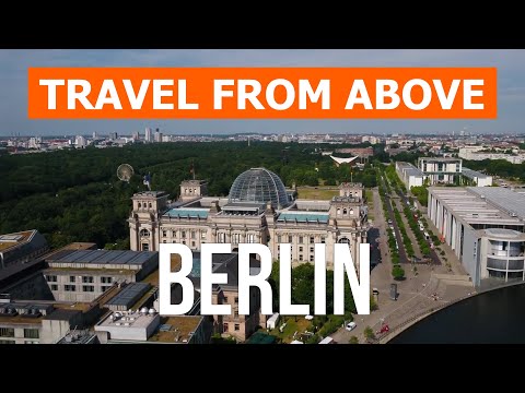 Berlin from above | Drone video in 4k | Germany, Berlin from the air