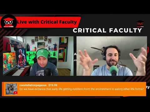 Discussion on Critical Faculty Podcast (Abiogenesis Research)