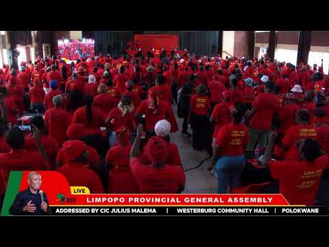 EFF Limpopo Provincial General Assembly addressed by CIC Julius Malema