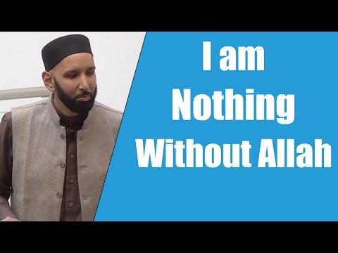 Don't say I and Me and My || Dr. Omar Suleiman