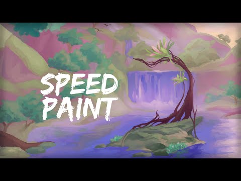 Genshin Impact SPEEDPAINT || Eternal Oasis