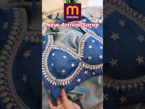 Meesho Instagram Viral Saree #shorts #ytstudio #shortsvideo #viralshorts