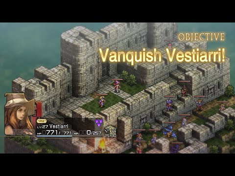 Tactics Ogre Reborn - Chaos - Ch. 3 - Phidoch South Curtain Wall Right side Walkthrough