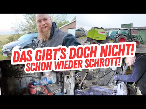 Ärger an der Claas Presse und am Pelletsofen 🤯 - FarmVLOG#1040