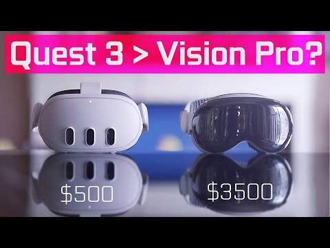 Is the Apple Vision Pro Better or Worse than Meta Quest 3?