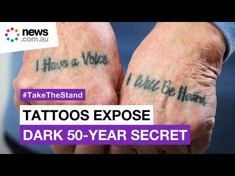 75yo’s tattoos expose 50-year secret