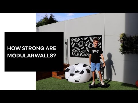 How strong are ModularWalls?