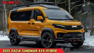 2025 Dacia Sandman 4x4 Hybrid: The Budget-Friendly Off-Road Beast You've Been Waiting For