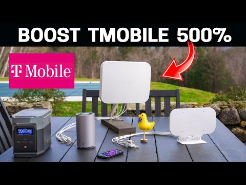 Get 5X Faster Internet from T-Mobile - Same Bill!  Waveform Antenna