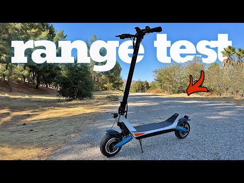 How Far Will This Electric Scooter Go? Varla Pegasus Range Test