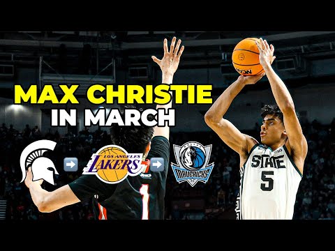 Max Christie 2022 March Madness highlights