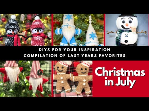 Christmas in July Compilation of My Last Years Favorites / Craft Fair Ideas