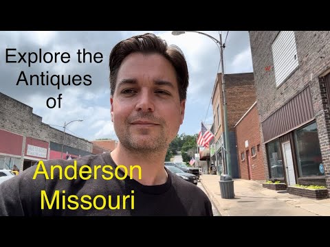 Missouri Antique shop tour! Explore Anderson MO with me!