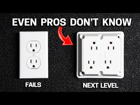 How to Turn 2 Outlets Into 4 - Leviton QUADRAPLEX