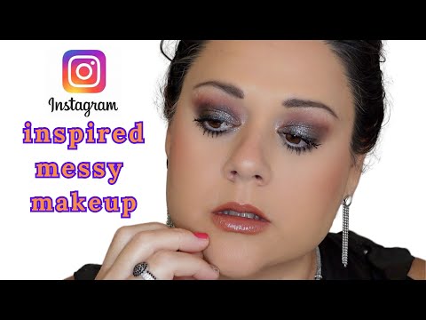 Messy Makeup Inspired By Instagram!