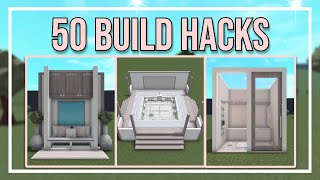 50 Bloxburg Building Hacks & Tips (Roblox)