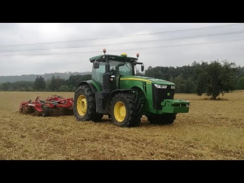 Kultivace po pšenici 2024 | John Deere 8370r