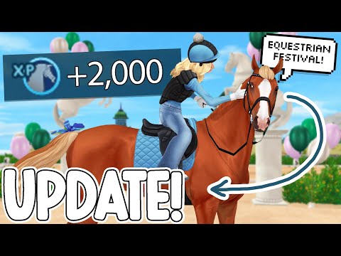 DOUBLE HORSE XP THIS WEEK ONLY!! NEW QUESTS, DRESSAGE, SPRING TOKENS & MORE IN STAR STABLE!!