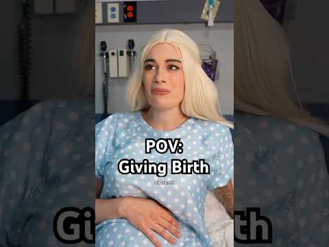 POV: Giving Birth. Part 3. #skit #comedy #funny #doctor