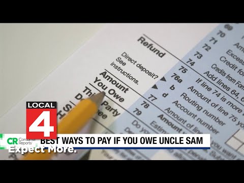 Consumer Reports: Best ways to pay if you owe taxes