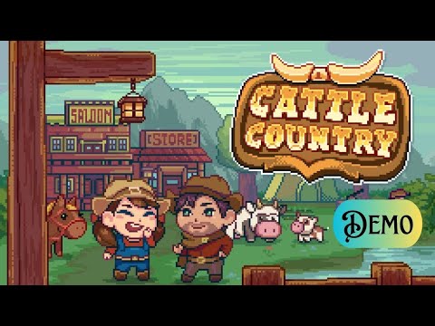 Cozy Cowboy Adventure Life Sim Cattle Country | DEMO