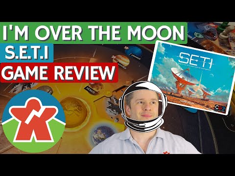 SETI - Board Game Review - I'm Over The Moon