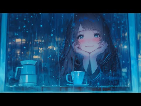 Relaxing Sleep Music + Rain Sounds, Alone in Autumn Night