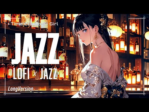 [Japanese-style Lounge x Night Jazz] Nocturne in Silver Glow / Relaxing Jazz | Timeless Lo-Fi Girl