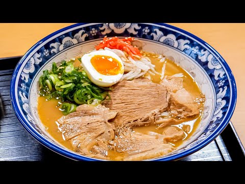 How to Make Tonkotsu Udon at a Kyoto Udon Restaurant