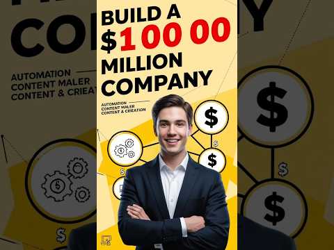 "How to Build a $100 Million Company by 25: 4 Leverage Secrets" #finance #wealth #busines