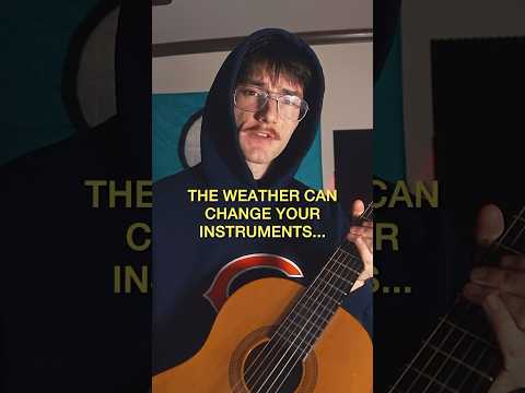 The weather can change your instruments… #guitar #drums #drummer #guitarist #guitartalk #guitartips